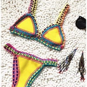 NWOT Crochet Bikini